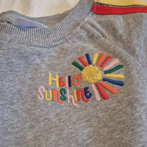 Hanna Andersson girls size 160 or 14/16 gray sweatshirt dress, VGUC - Picture 2 of 8